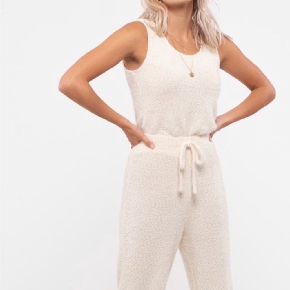 2 piece set knit sweater pants top